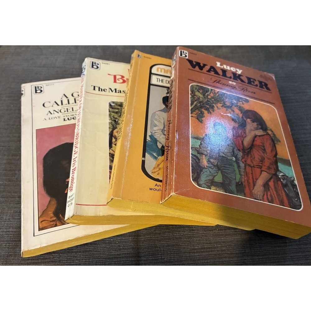 Beagle Books Romance Books Paperbacks First Print Vintage 1970s Lucy Walker